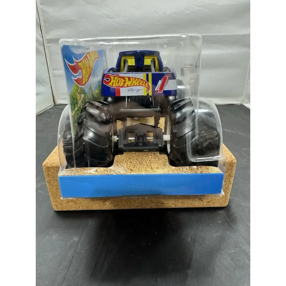 Hot Wheels 2021 Monster Trucks HW Racing Blue #1 1:24 Scale Diecast FYJ83 NIB